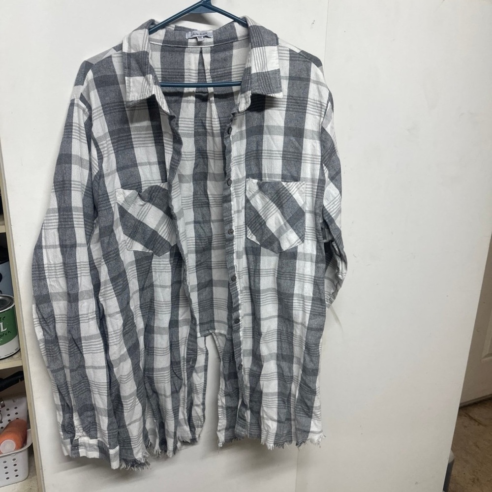 White birch 3xl long sleeve with fridge at bottom